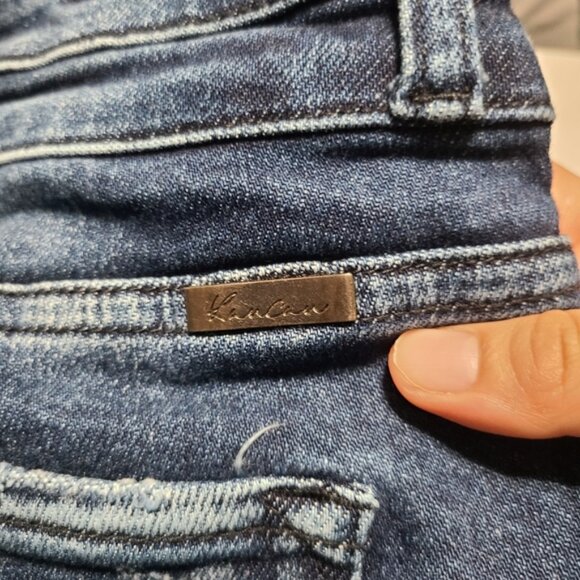 KanCan Women's Cadence Ultra High Rise Slim Straight Jeans sz 30 - Picture 11 of 12